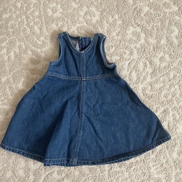 GAP Dresses Vintage Classic Baby Toddler Girl Gap Denim Jean Dress